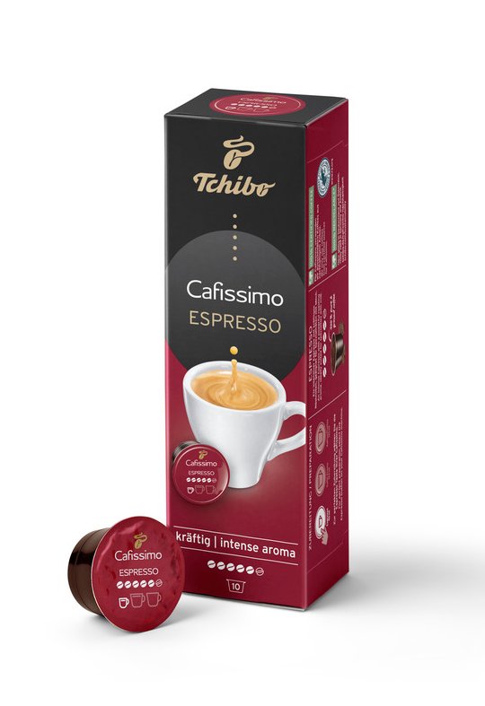 Tchibo, Kawa Kapsułki Cafissimo Espresso Intense Aroma, 10 Kapsułek ...