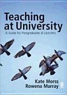 Teaching at University - Morss Kate, Murray Rowena