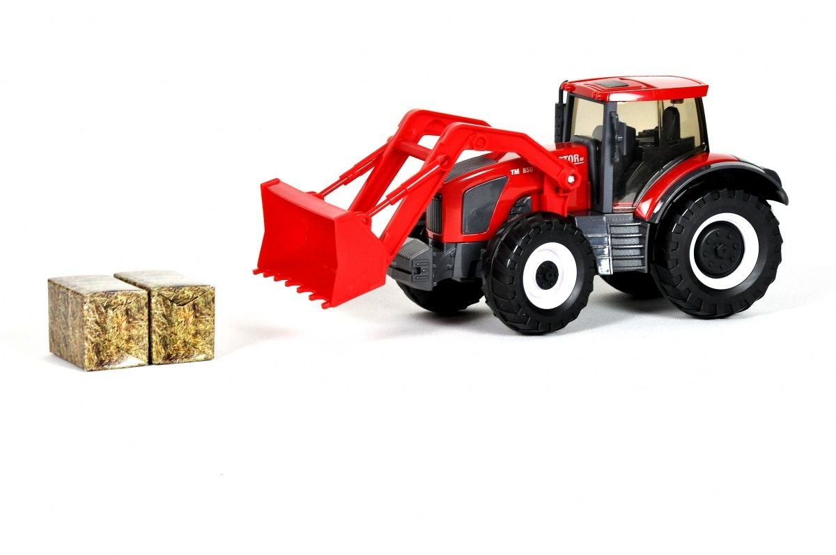 Teama Toys, pojazd rolniczy Traktor Gigant Spychacz