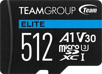TEAMGROUP Elite 512GB microSDXC A1 V30 + Adapter - Team Group