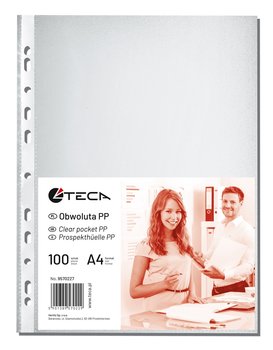 Teca, obwoluta PP, A4, 100 sztuk - Herlitz