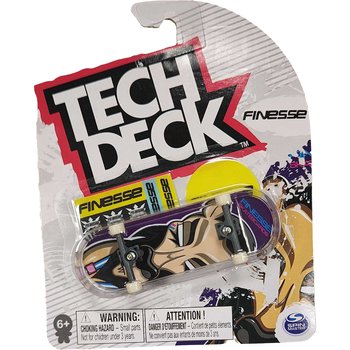 Tech Deck deskorolka fingerboard Finesse duży Lew + naklejki - Spin Master