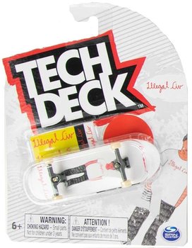 Tech Deck deskorolka fingerboard Illegal Liv + naklejki - Spin Master