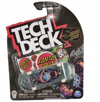 Tech Deck Deskorolka Fingerboard Santa Cruz Czaszka+ Naklejki Spin Master