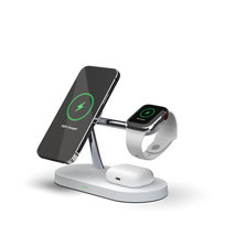 Tech-Protect A12 3In1 Magnetic Magsafe Wireless Charger White TECH-PROTECT