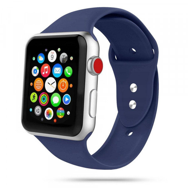 Фото - Ремінець для годинника / браслета Tech-Protect Iconband Apple Watch 1/2/3/4/5/6  Midnight Blue (38/40Mm)