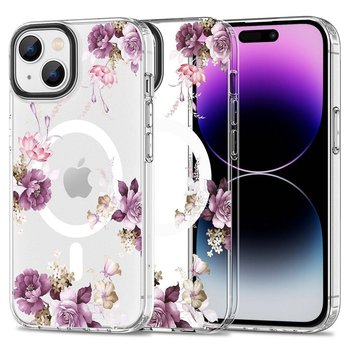 TECH-PROTECT MAGMOOD MAGSAFE IPHONE 15 PLUS SPRING FLORAL - Tech-Protect