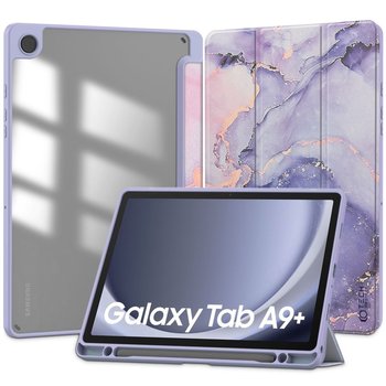 TECH-PROTECT SC PEN HYBRID ETUI POKROWIEC DO GALAXY TAB A9+ PLUS 11.0 X210 / X215 / X216 VIOLET MARBLE - Tech-Protect