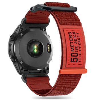 Tech-Protect Scout Pasek Nylonowy Do Garmin Fenix 5 / 6 / 6 Pro / 7 Orange - TECH-PROTECT