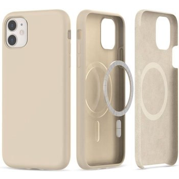 TECH-PROTECT SILICONE MAGSAFE IPHONE 11 BEIGE - Tech-Protect