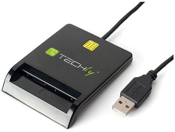 Techly Czytnik Kart Elektronicznych Smart Card Usb-A - Techly