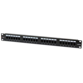 Techly Patch Panel Utp Cat5E 24 Porty Rj45, 1U - Techly
