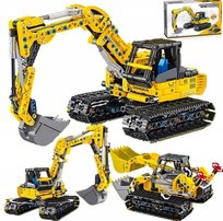 Technic Klocki Koparka + Buldożer do zadań specjalnych spychacz koparka 399