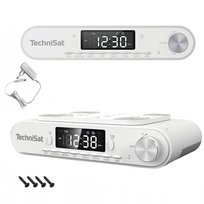 TECHNISAT 76-4978-10 Kitchen radio podwieszane kolor biały Bluetooth 5.0 FM DAB