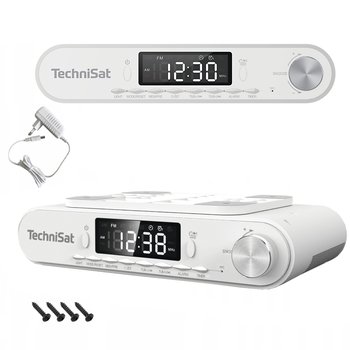 TECHNISAT 76-4978-10 Kitchen radio podwieszane kolor biały Bluetooth 5.0 FM DAB - TechniSat