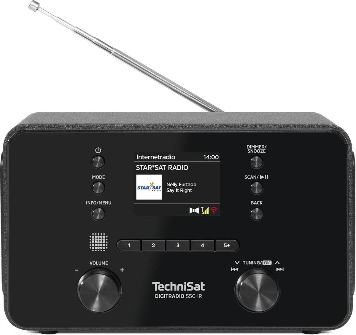 TECHNISAT DIGITRADIO 10 IR, INTERNET, DIGITAL, DAB+,FM, 87,5-108
