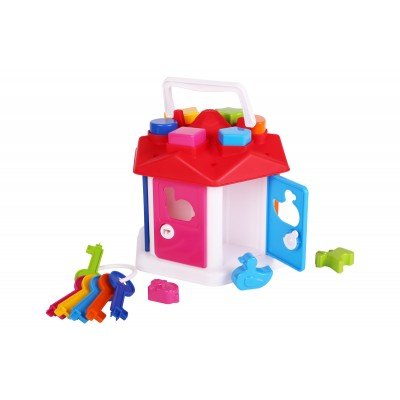 Technok, sorter kształtów Domek