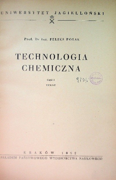 Technologia chemiczna - Opracowanie zbiorowe | Książka w Empik