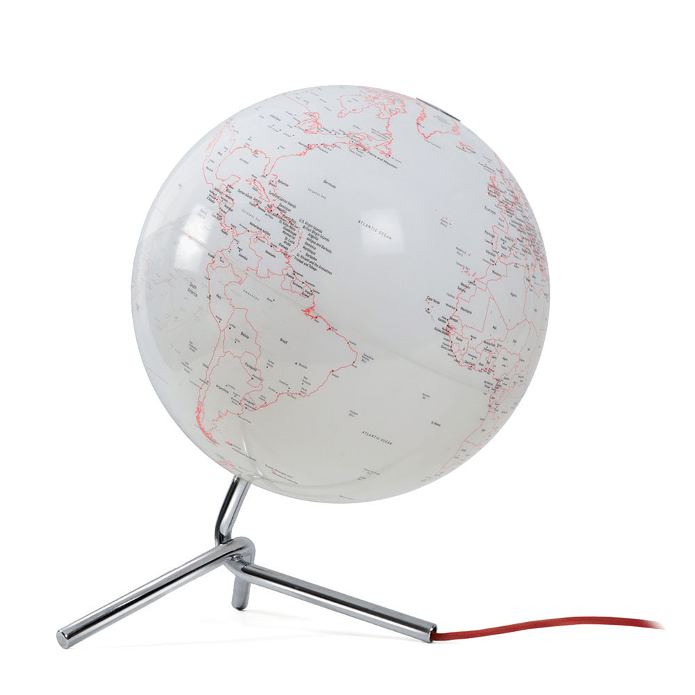 Tecnodidattica, globus Atmosphere Nodo, kula 30 cm ( j. angielski )