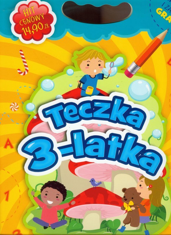 Prezent Dla 3 Latka Edukacyjny Teczka 3-latka. Zestaw edukacyjny dla przedszkolaka - Opracowanie