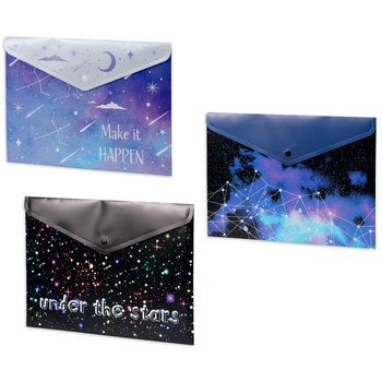 Teczka, Galaxy, 235x 330 mm, 3 Sztuki - Paperdot