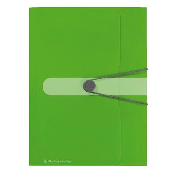 Teczka na dokumenty z gumką, A4, zielona - Herlitz