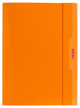 Teczka rysunkowa z gumką, Color Blocking, A4, pomarańczowy - Herlitz