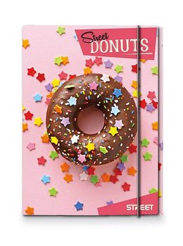 Teczka z gumką, A4, Donuts