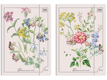 Teczka z gumką A4 Interdruk BOTANIQUE mix wzorów - Interdruk