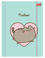 Teczka z gumką A4 St.Majewski Pusheen A4 Mint kot St.Majewski