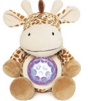 Teddykompaniet, maskotka interaktywna z lampką Żyrafka, 02393 - Teddykompaniet