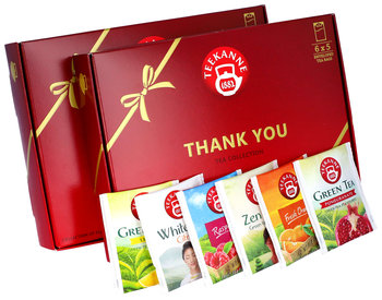 Teekanne, zestaw herbat Thank You, 6 smaków, 30 torebek - Teekanne