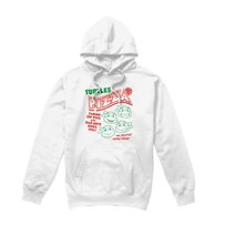 Teenage Mutant Ninja Turtles Bluza Z Kapturem Męska Turtles Pizza (M / Ciepły Biały) Wojownicze Żółwie Ninja