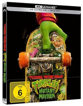 Teenage Mutant Ninja Turtles: Mutant Mayhem (Wojownicze Żółwie Ninja: Zmutowany chaos) (steelbook) - Various Directors