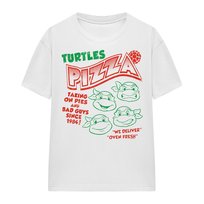 Teenage Mutant Ninja Turtles T-Shirt Unisex Dla Dorosłych Turtles Pizza (XL 8,5-9 / Ciepły Biały) Wojownicze Żółwie Ninja