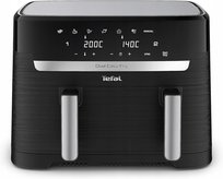 Tefal, Frytkownica beztłuszczowa Tefal DualEasy Fry Dwukomorowa XXL