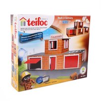 Teifoc 4800 - Budowle Z Cegiełek - Klocki, Straż Pożarna