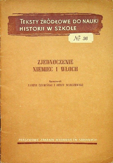 Teksty źródłowe do nauki historii w szkole nr 36 - W opisie | Książka w