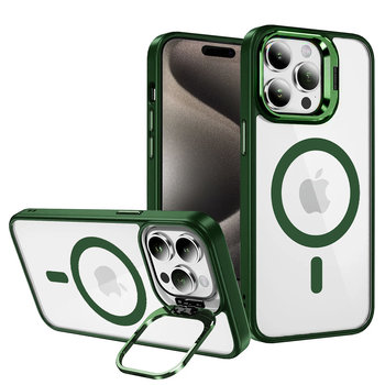 Tel Protect Kickstand Magsafe Case do Iphone 14 zielony - Inny producent