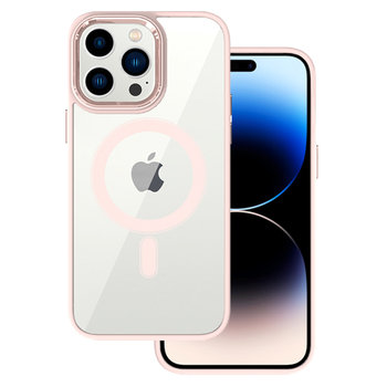 Tel Protect Magnetic Clear Case do Iphone 13 Łososiowy - Inny producent
