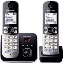 Telefon bezprzewodowy Panasonic KX-TG6822GB z Automatyczną Sekretarką Panasonic