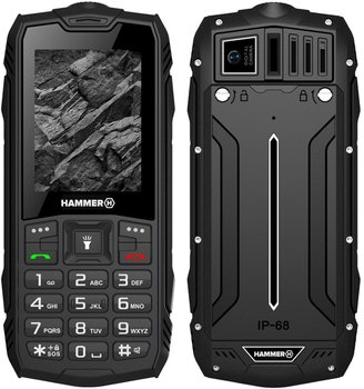 Telefon komórkowy myPhone HAMMER Rock Dual SIM Czarny - MyPhone