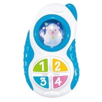 Telefon Niebieski Anek Zabawka Interaktywna Dla Dzieci Światło Dźwięk Smily Play