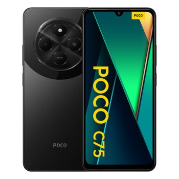 Telefon POCO C75 8/256GB Black - Xiaomi | Sklep EMPIK.COM