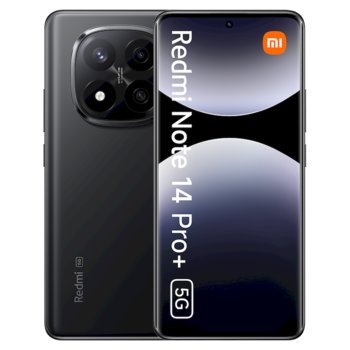 Telefon Redmi Note 14 Pro+ 5G 12/512 GB Midnight Black - Xiaomi