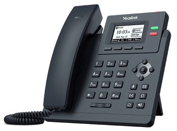 Telefon stacjonarny YEALINK SIP-T31 VoIP 1x RJ45 100Mb/s, wyświetlacz - Yealink