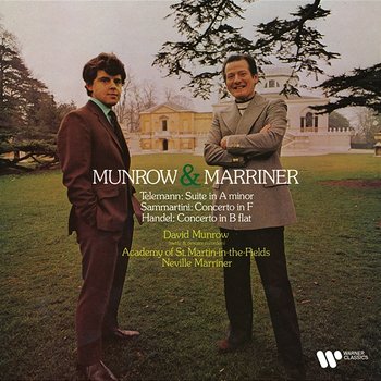 Telemann: Suite in A Minor - Sammartini & Handel: Recorder Concertos - David Munrow, Academy of St Martin in the Fields, Sir Neville Marriner