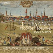 Telemann: The Recorder Sonatas Paradiso Anna, Olofsson Mats, Laurin Dan