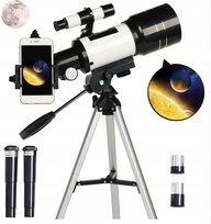 TELESKOP ASTRO LUNETA 70MM OBIEKTYW POWIĘKSZENIE 150 UCHWYT STATYW F30070
