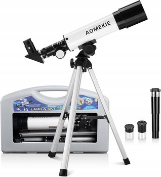Teleskop astronomiczny dla dzieci 90x z walizką 360mm - Aomekie